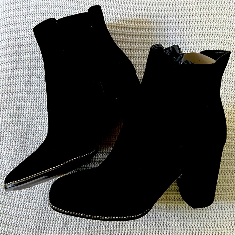 Formentini black booties made in Italy size 37